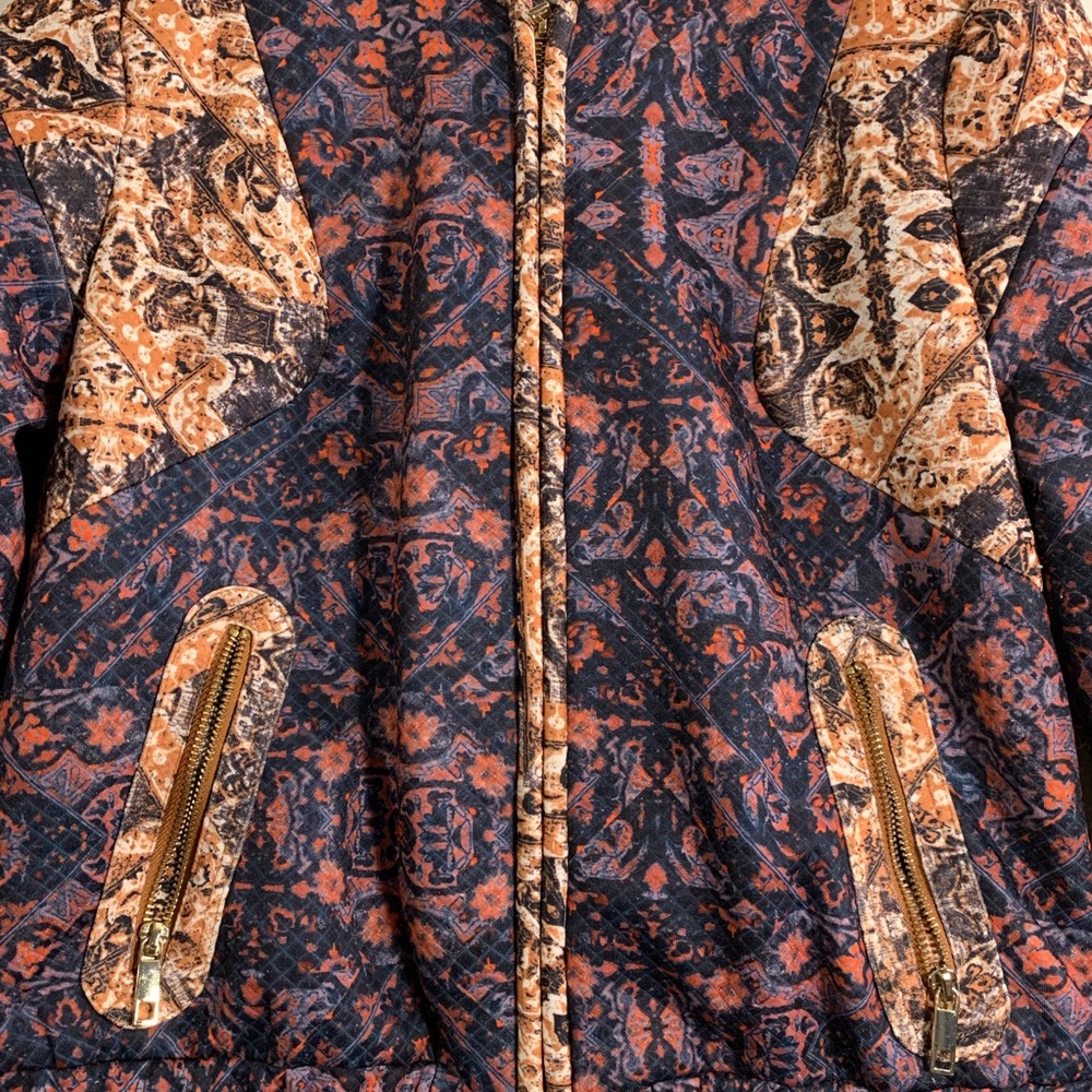 NEW H&M Printed Bomber Jacket - Picture 7 of 11